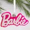 Hallmark 4.5" Barbie™ Logo Blown Glass Ornament